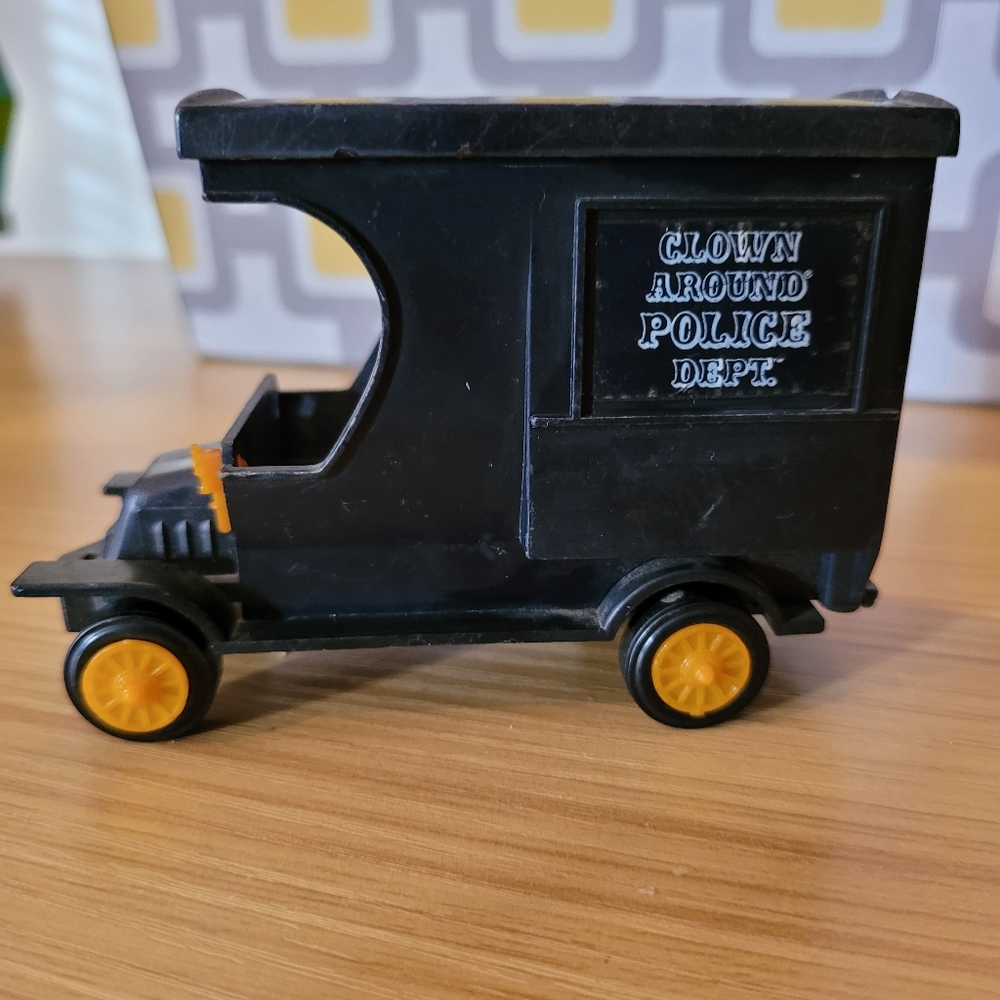 Vintage 1981 Mego Corp Clown Around Police Dept. Truck Toys